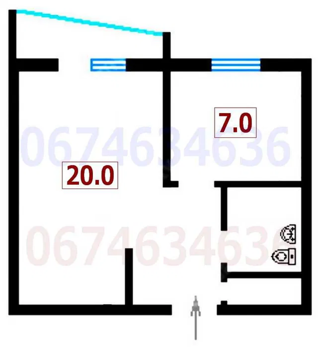 Аренда офиса 40 м², Гусовского ул., 1