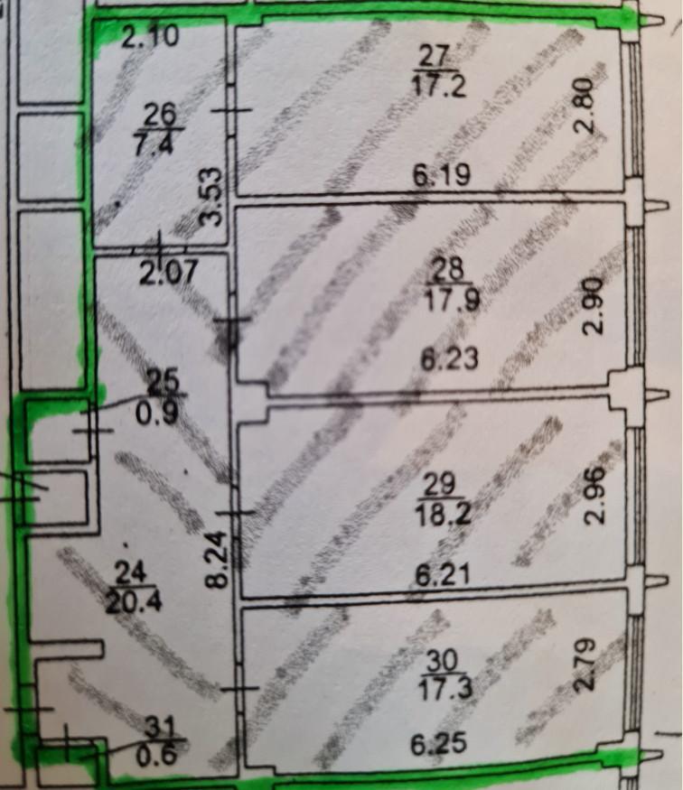 Аренда офиса 99.9 м², Степана Бандеры просп., 6