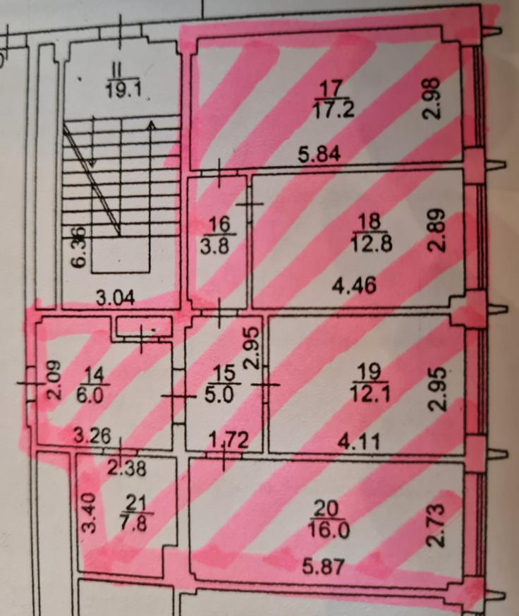 Аренда офиса 80.7 м², Степана Бандеры просп., 6