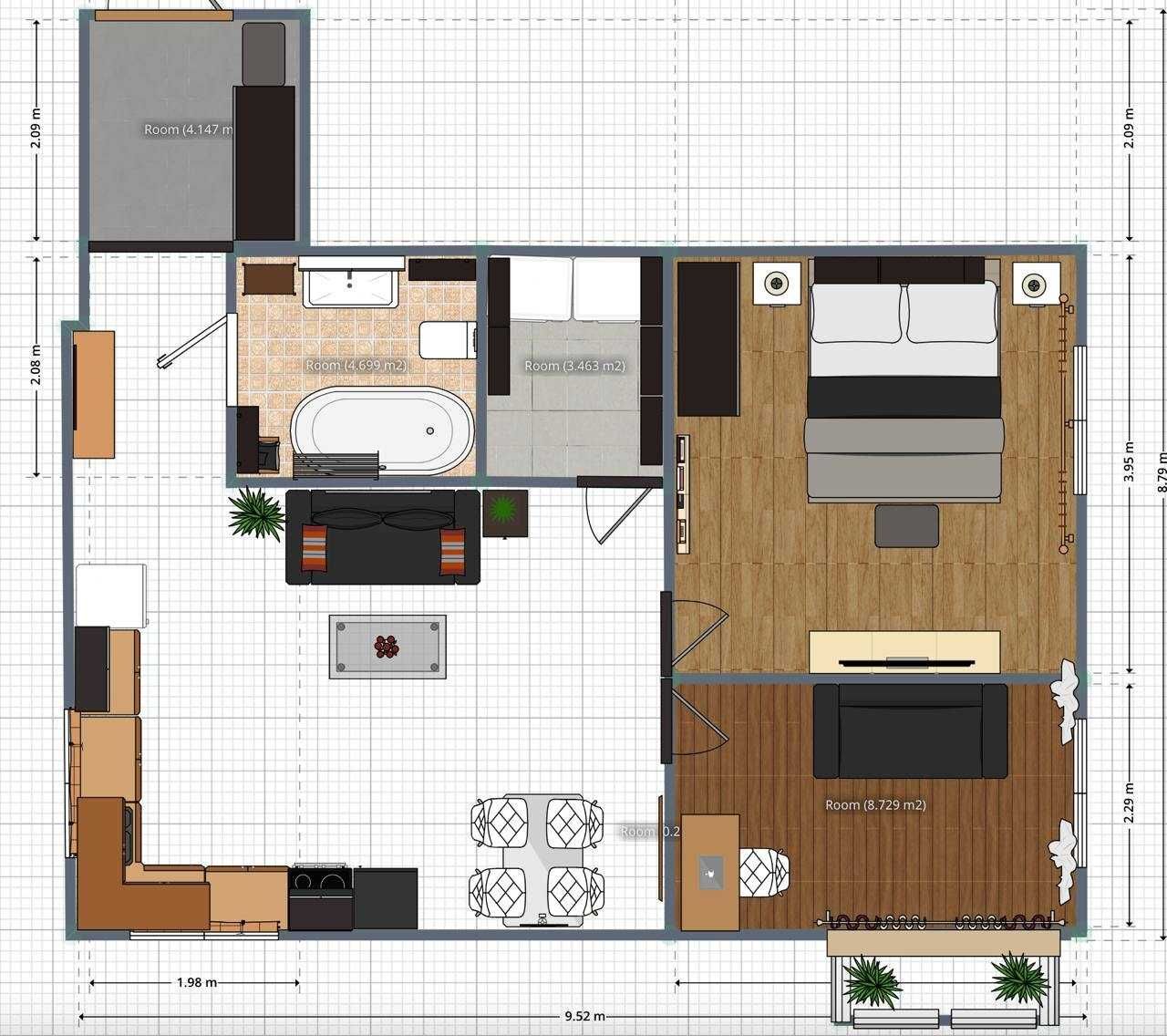 Продаж квартири з вільним плануванням 65.3 м², Мандриківська вул.