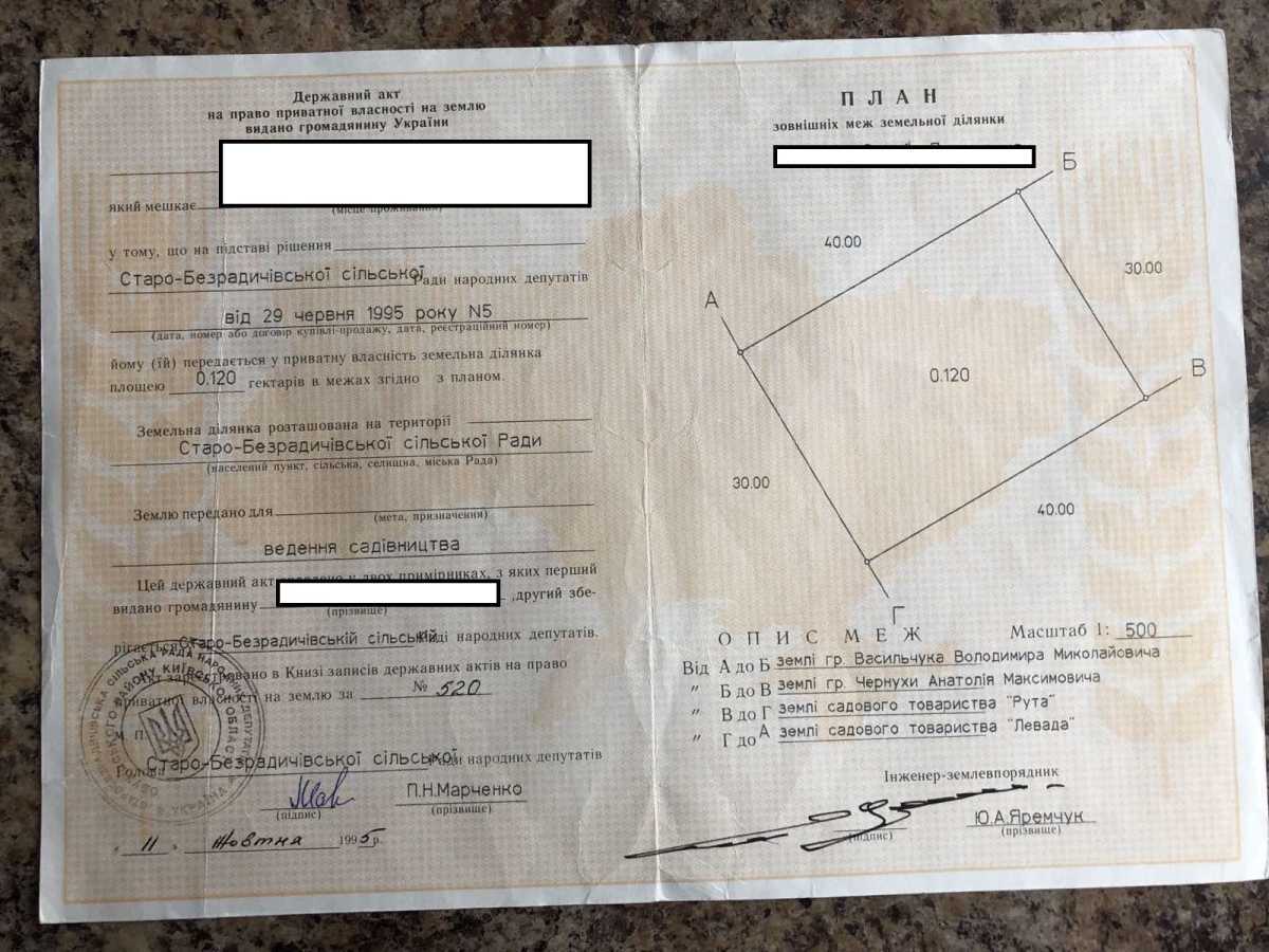 Продаж ділянки під індивідуальне житлове будівництво 12 соток, Октябрьская вул., кооператив Рута