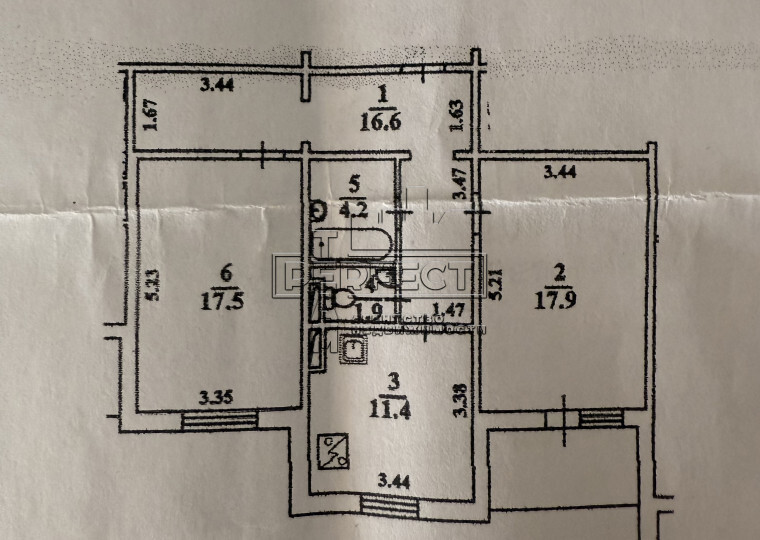 Продажа 2-комнатной квартиры 72 м², Николая Закревского ул., 97