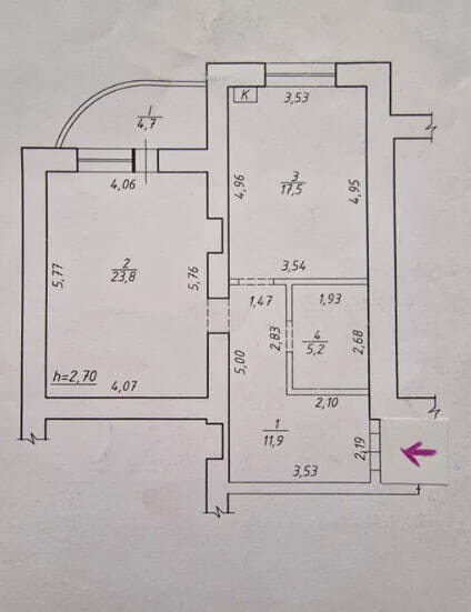 Продажа 4-комнатной квартиры 150.66 м², Харьковская ул.