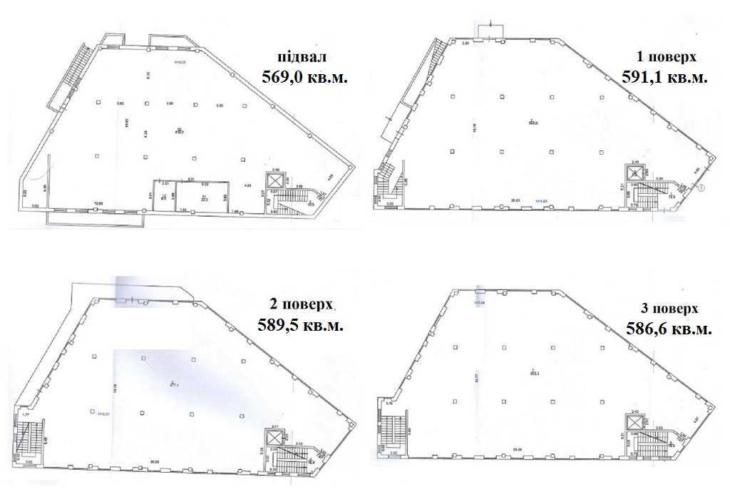 Оренда приміщення вільного призначення 2336 м², Петра Григоренка просп., 10
