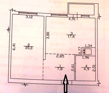 Продажа 2-комнатной квартиры 51 м², Люстдорфская дор., 90Г