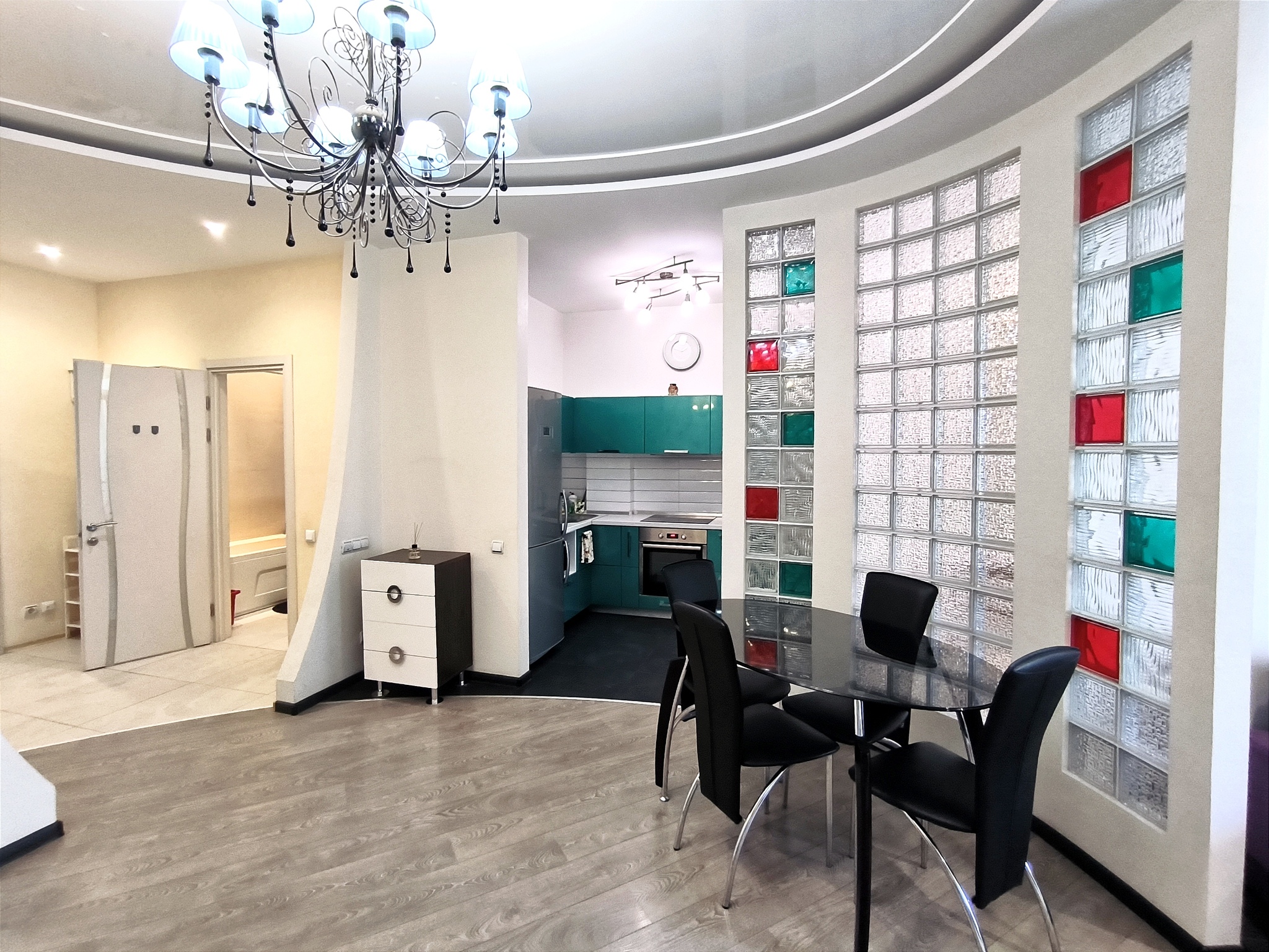 2-комнатная квартира посуточно 56 м², Греческая ул., 5