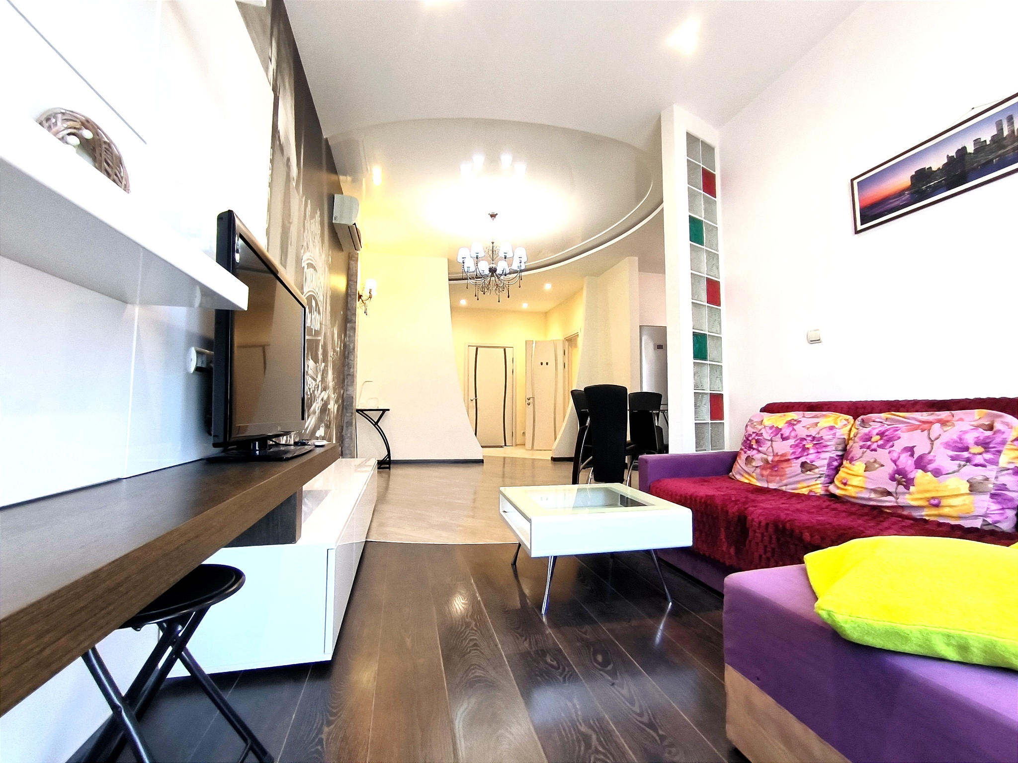 2-комнатная квартира посуточно 56 м², Греческая ул., 5