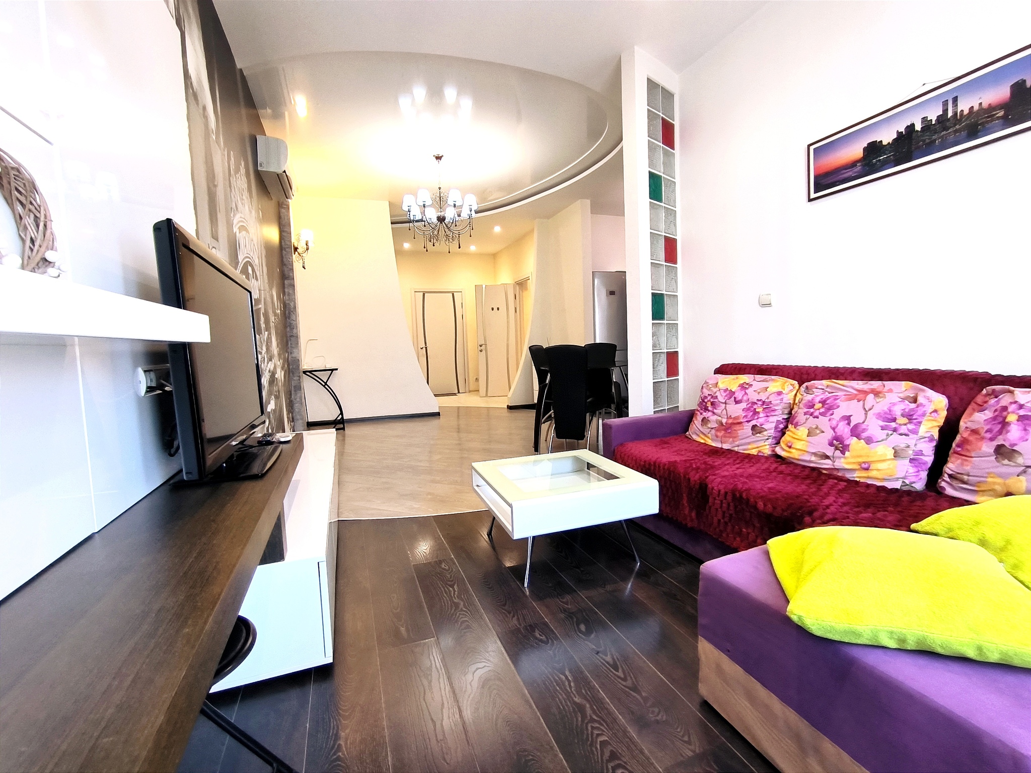 2-комнатная квартира посуточно 56 м², Греческая ул., 5