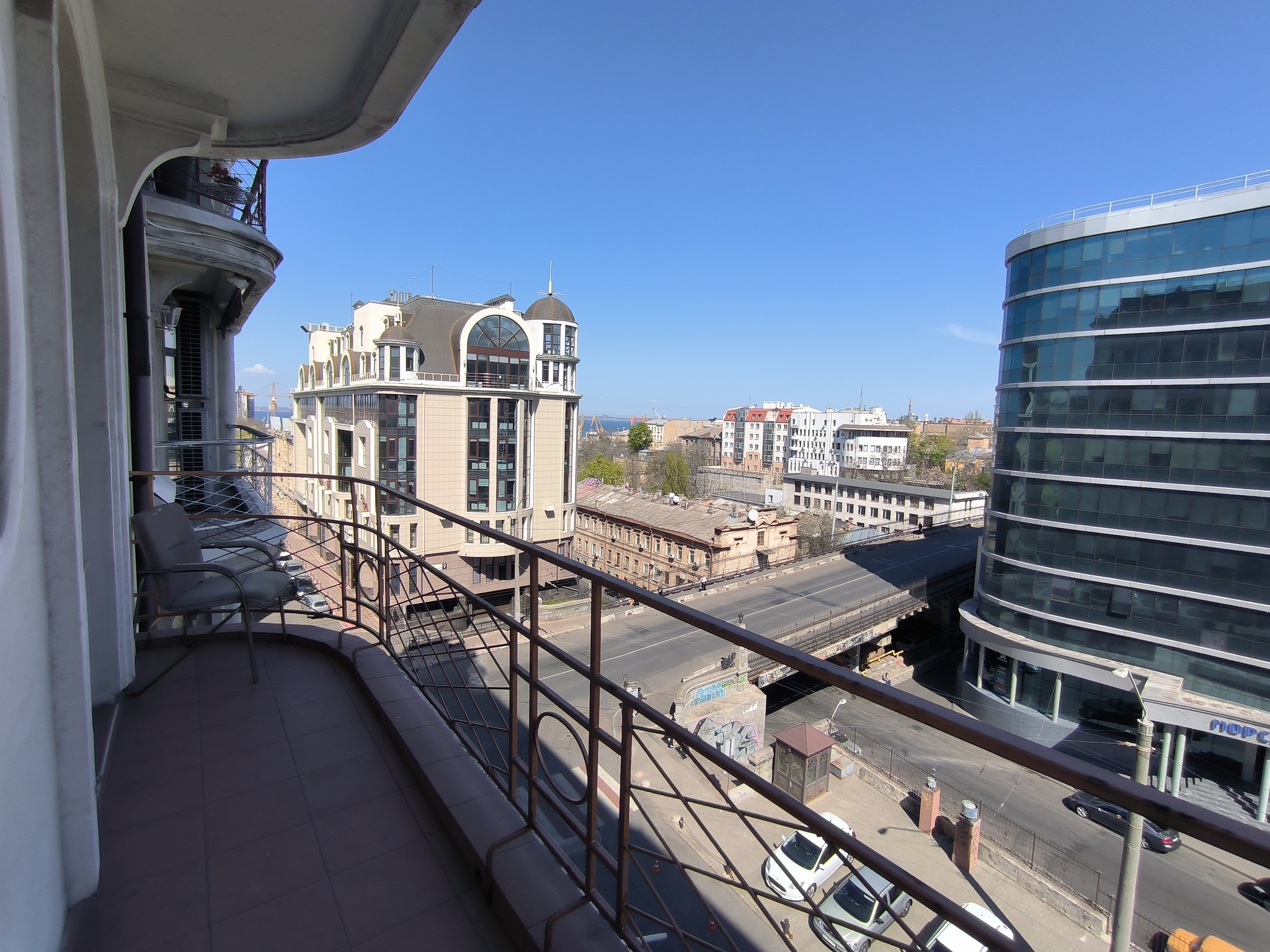 2-комнатная квартира посуточно 56 м², Греческая ул., 5