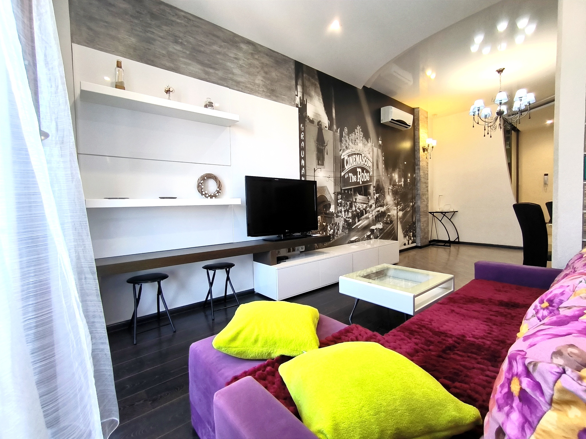 2-комнатная квартира посуточно 56 м², Греческая ул., 5