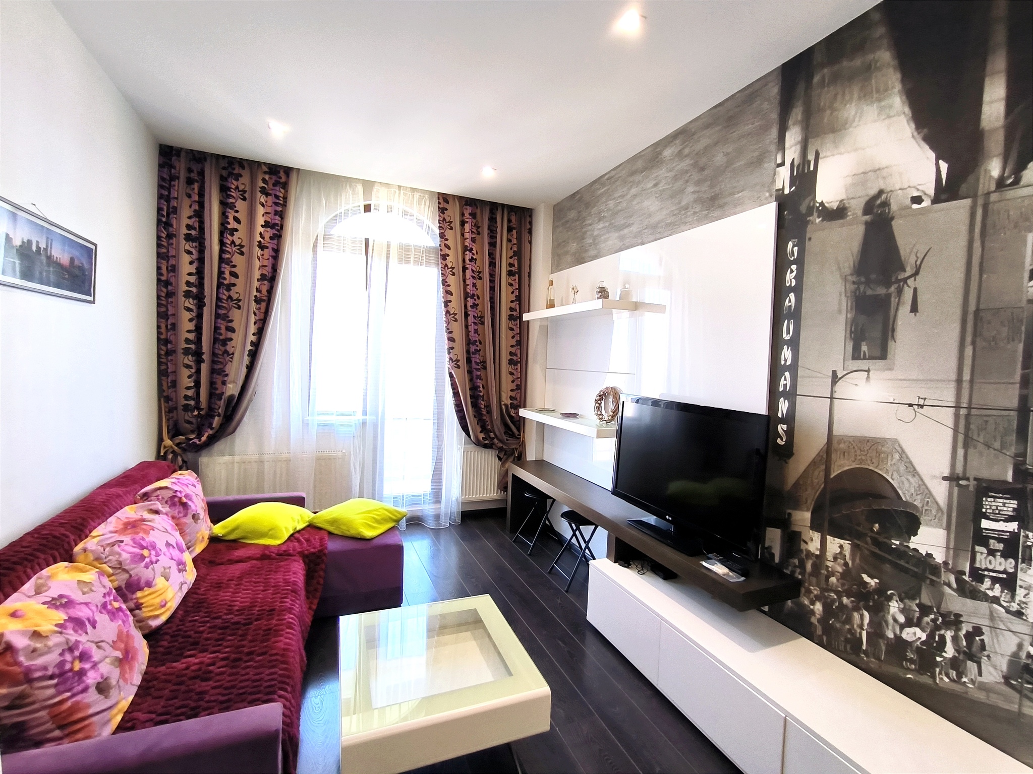 2-комнатная квартира посуточно 56 м², Греческая ул., 5