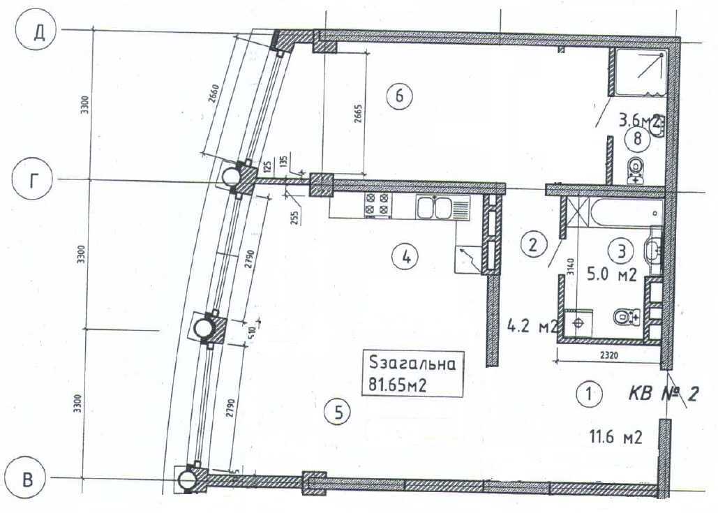 Аренда 2-комнатной квартиры 90 м², Парково-Сырецкая ул., 4В