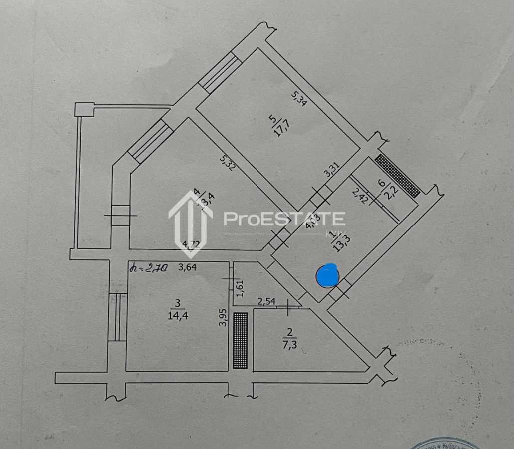 Продажа 2-комнатной квартиры 75.7 м², Шевченко ул., 165А