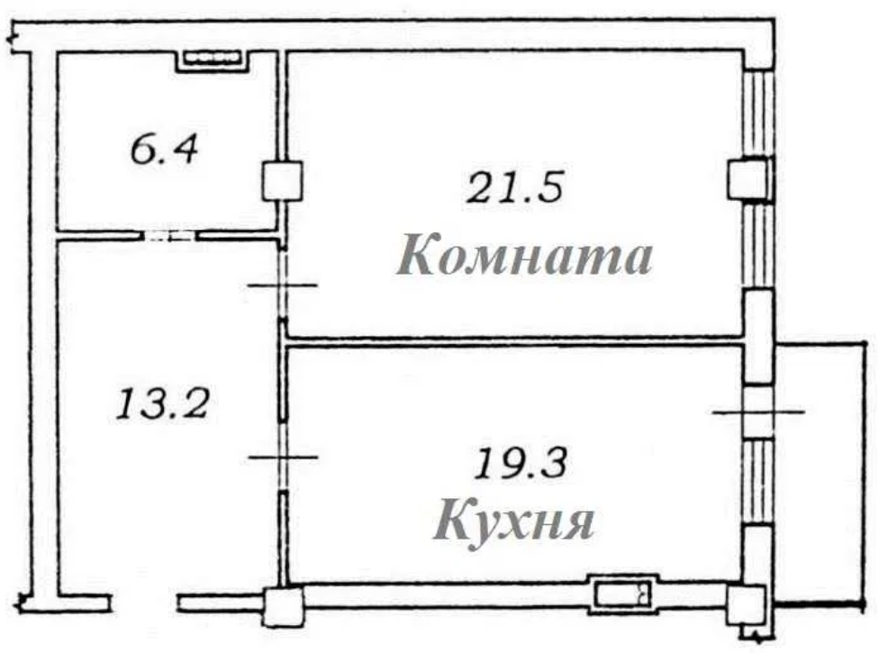 Продажа 1-комнатной квартиры 62 м², Маршала Говорова ул.