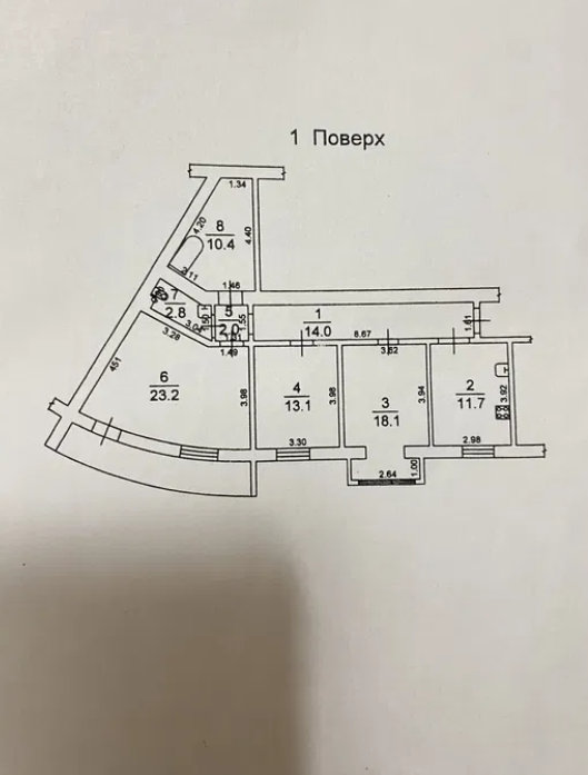 Продажа 3-комнатной квартиры 99 м², Костанди ул.