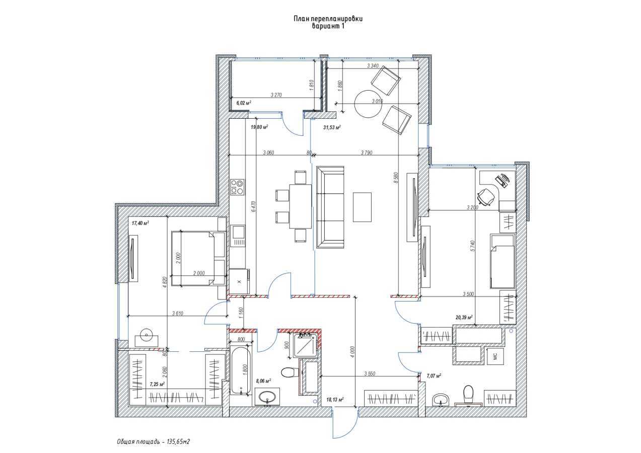 Продажа 3-комнатной квартиры 132 м², Герцена ул., 35А