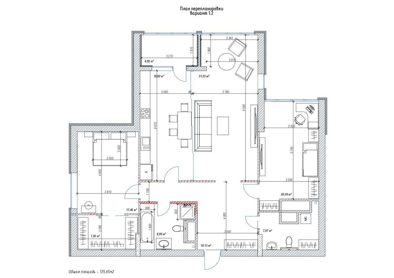 Продажа 3-комнатной квартиры 132 м², Герцена ул., 35А