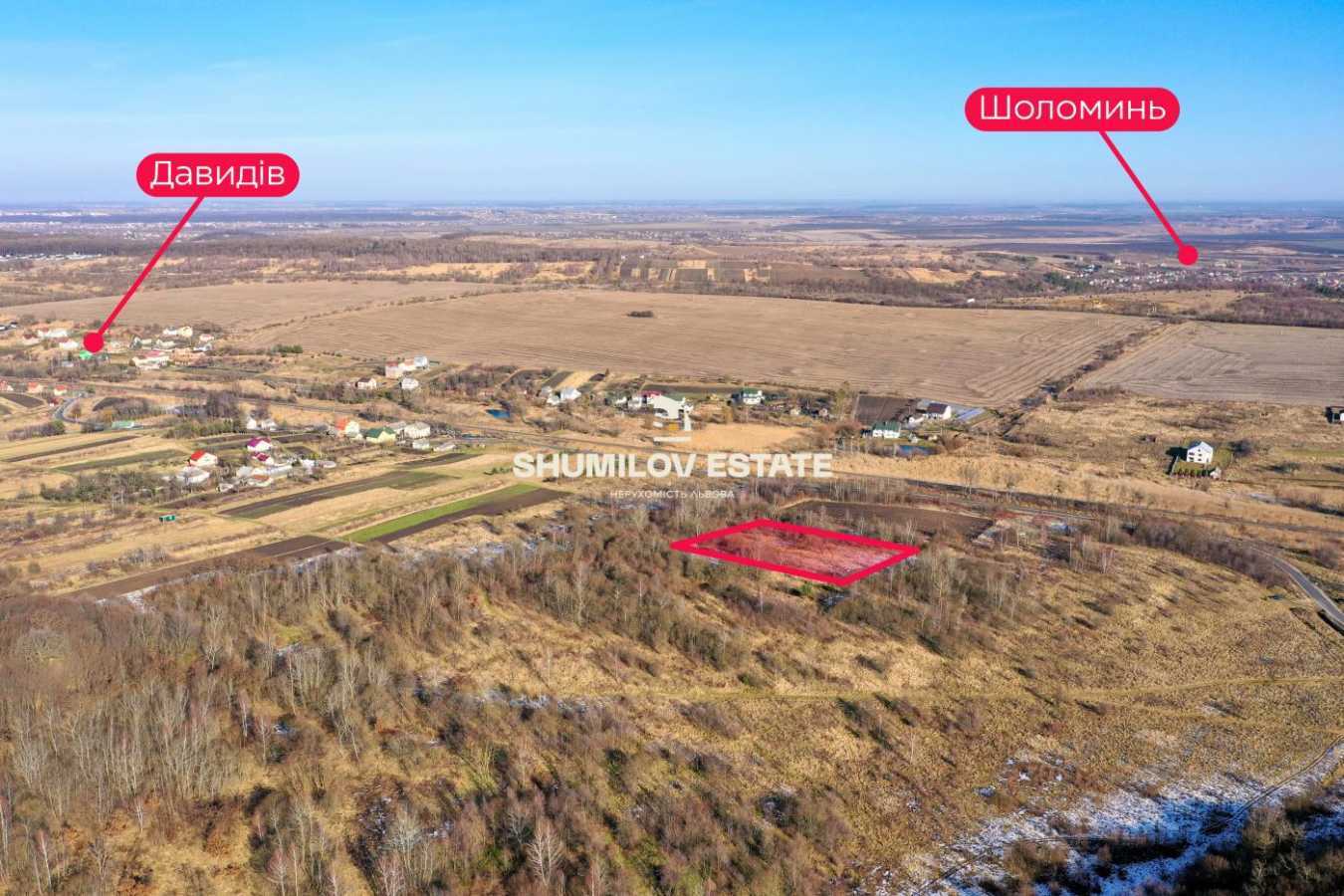 Продаж ділянки під індивідуальне житлове будівництво 60 соток