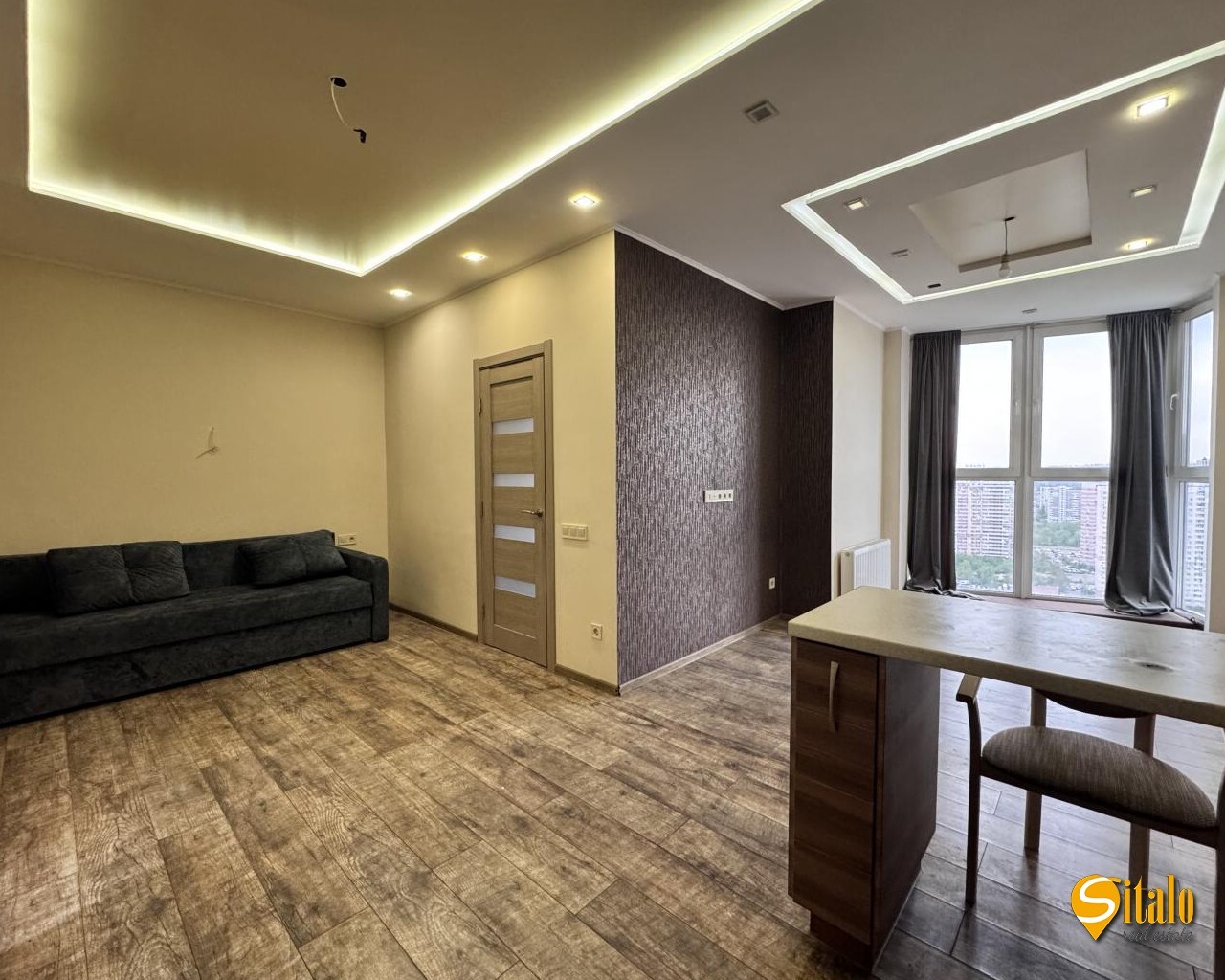 Продажа 1-комнатной квартиры 51 м², Драгоманова ул., 2Б