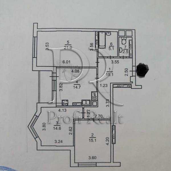 Продажа 3-комнатной квартиры 92 м², Радунская ул., 2/18