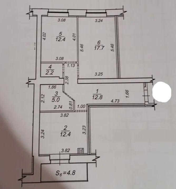 Продажа 2-комнатной квартиры 67.3 м², Вячеслава Черновола ул.