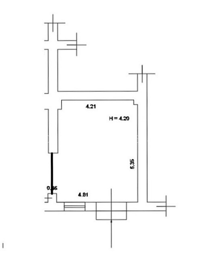 Аренда торгового помещения 30 м², Торговая ул., 21