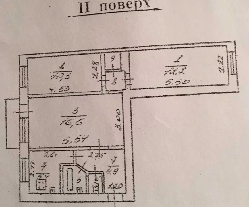 Продаж 3-кімнатної квартири 56 м², Черняховского вул.