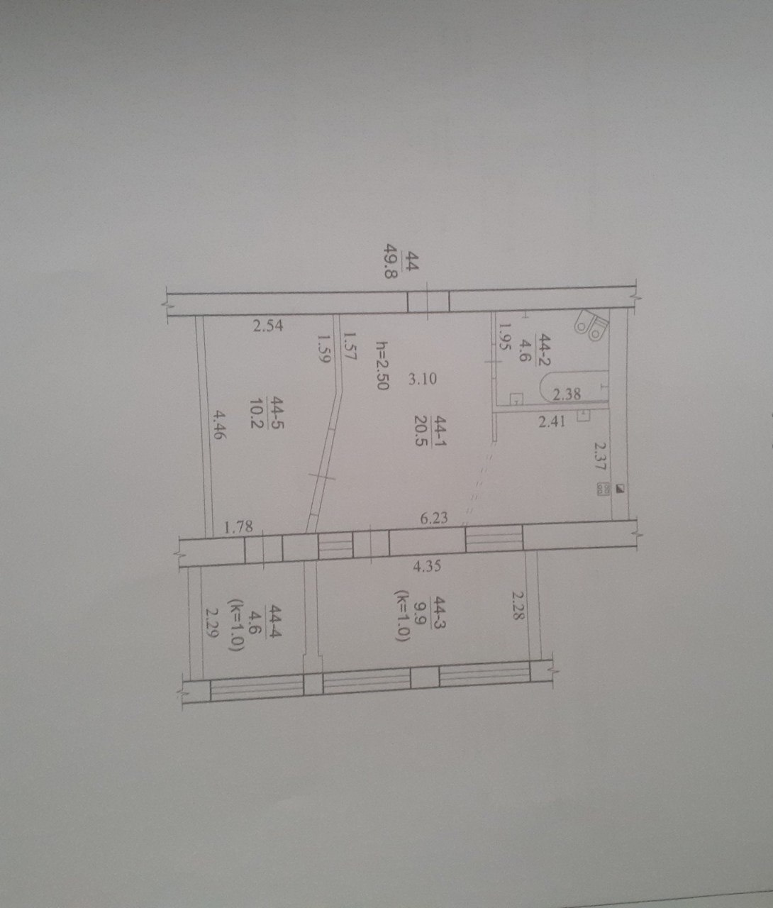 Продажа 2-комнатной квартиры 50 м², Литейная ул., 17