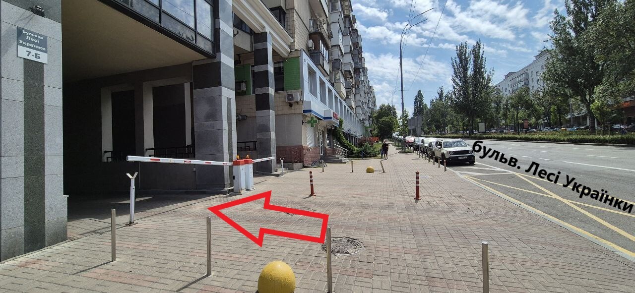 Аренда офиса 200 м², Леси Украинки бул., 7Б
