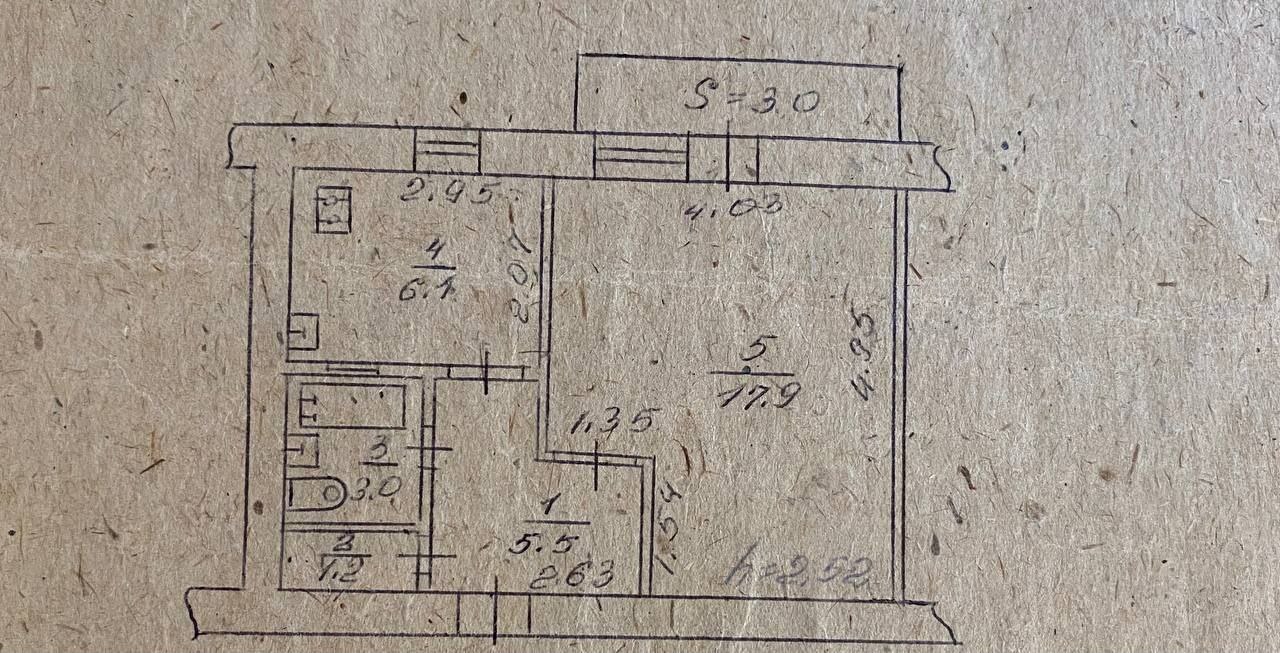 Продажа 1-комнатной квартиры 36.7 м², Данила Галицкого ул.