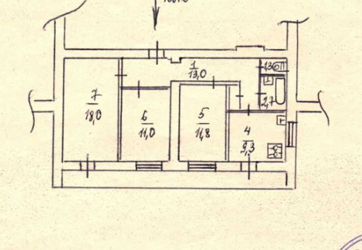 Продажа 3-комнатной квартиры 71 м², Олексы Тихого ул., 28