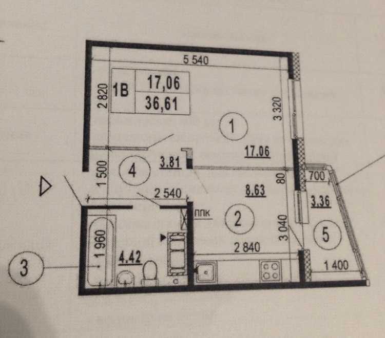 Продаж 1-кімнатної квартири 37 м², Бориса Гмирі вул., 16А