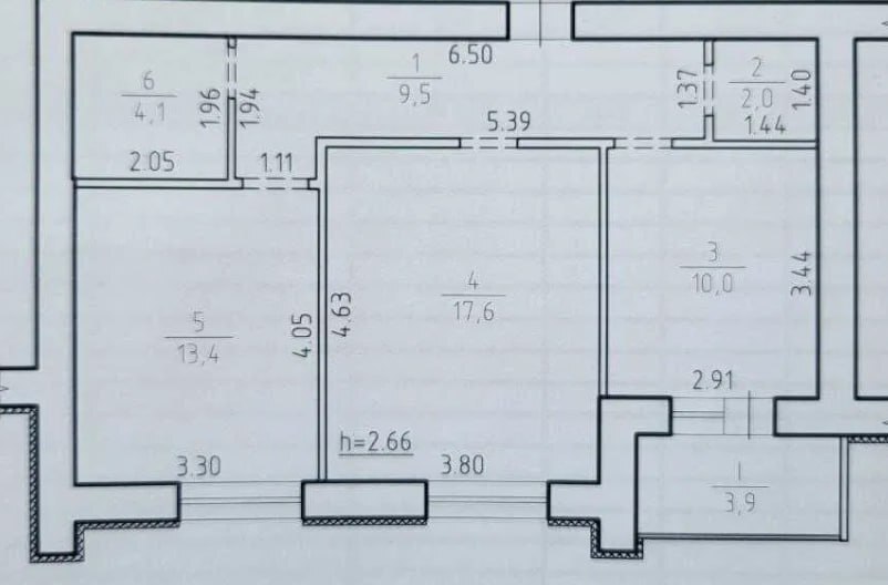 Продажа 2-комнатной квартиры 60.5 м², Интернационалистов ул.