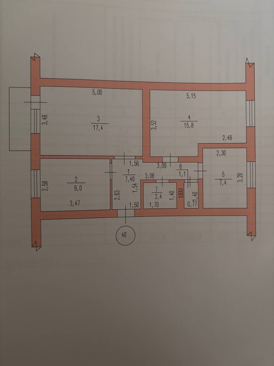Продажа квартиры со свободной планировкой 61.5 м², Ентузіастів