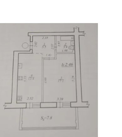 Продажа 1-комнатной квартиры 47.7 м², 4-я Продольная ул.