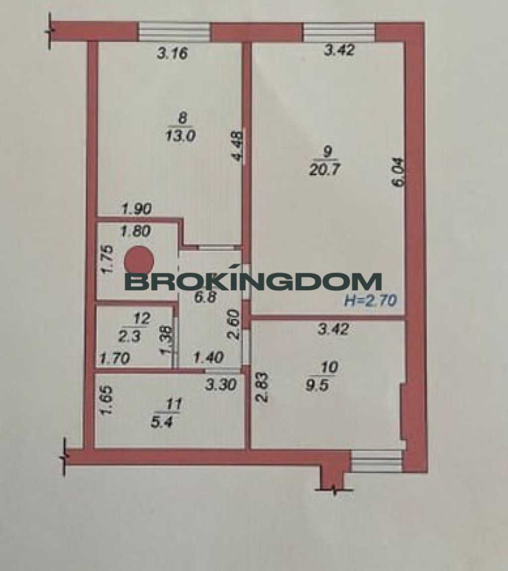 Продажа 4-комнатной квартиры 122 м², Волынская ул., 9