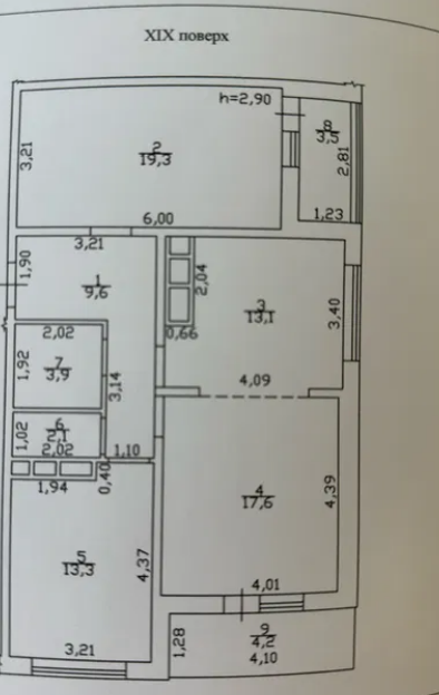 Продажа 3-комнатной квартиры 87 м², Толбухина ул.