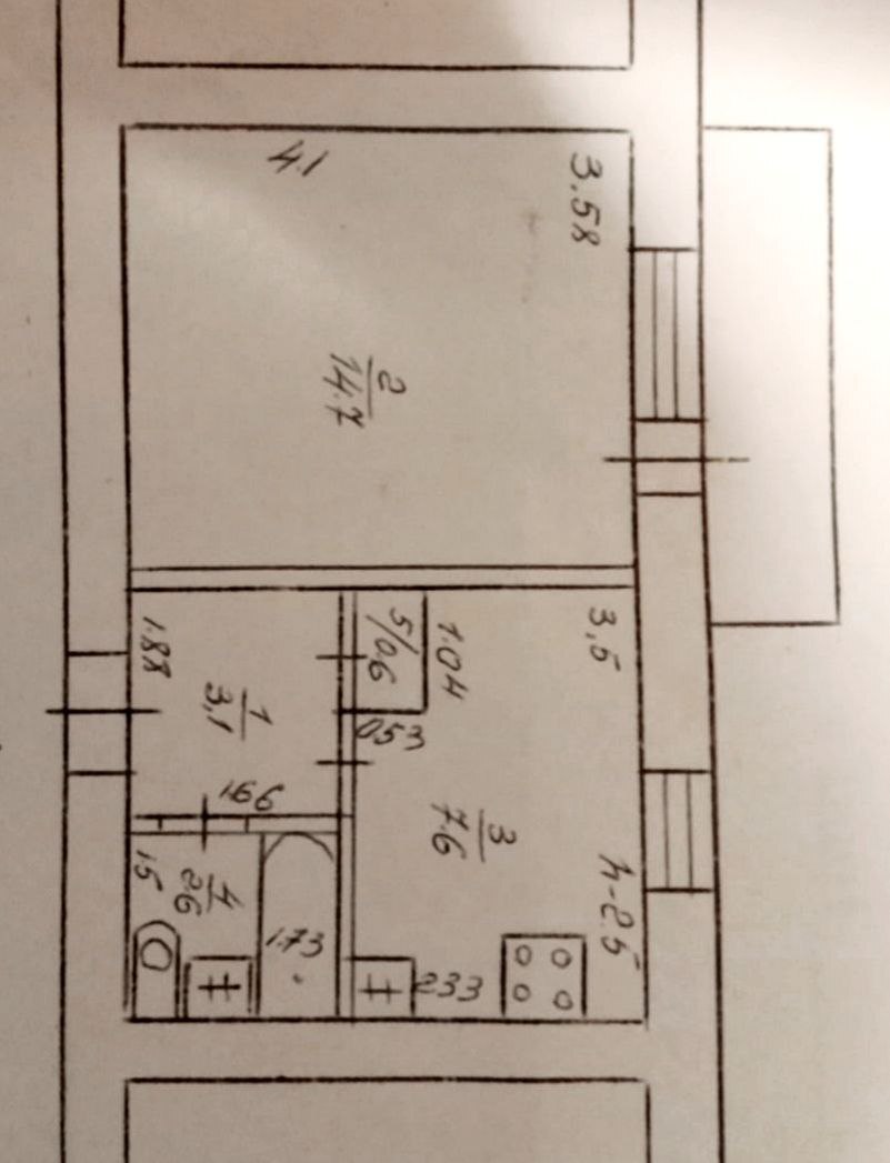 Продажа 1-комнатной квартиры 30 м², Небесной сотни просп.