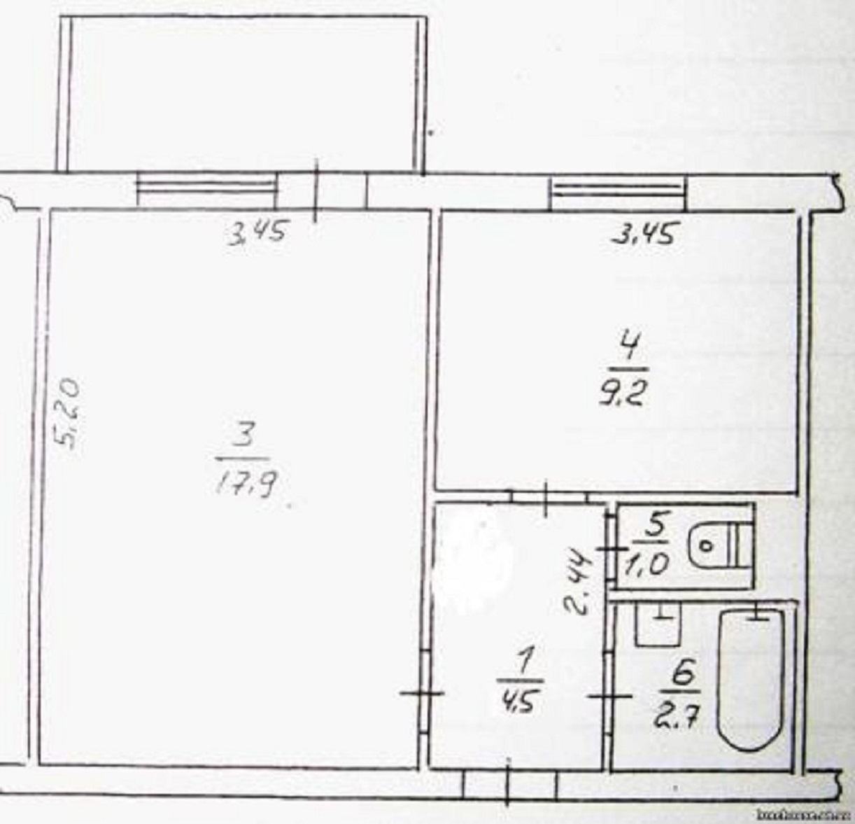 Продажа 1-комнатной квартиры 37 м², Смелянская ул., 128