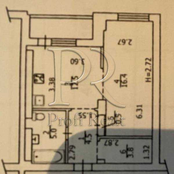 Продажа 1-комнатной квартиры 47 м², Академика Глушкова просп., 9В