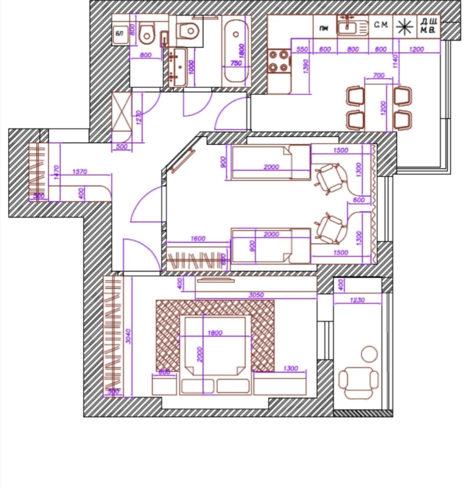 Продаж 2-кімнатної квартири 63 м², Михайла Донця вул., 2А
