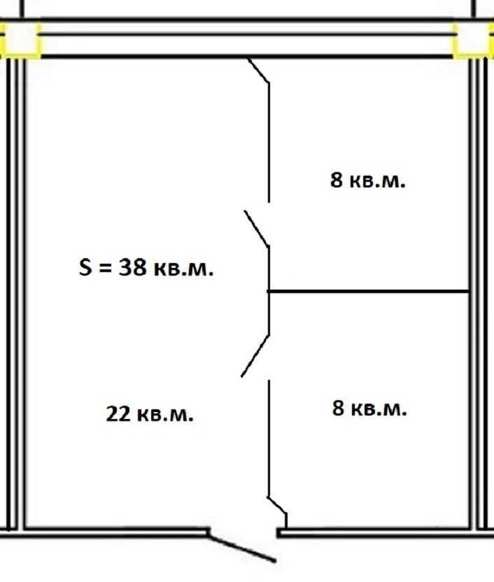 Аренда офиса 38 м², Шолуденко ул., 3