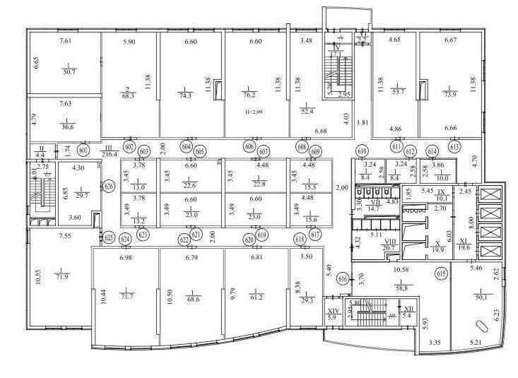 Оренда офісу 1500 м², Ушинського вул.