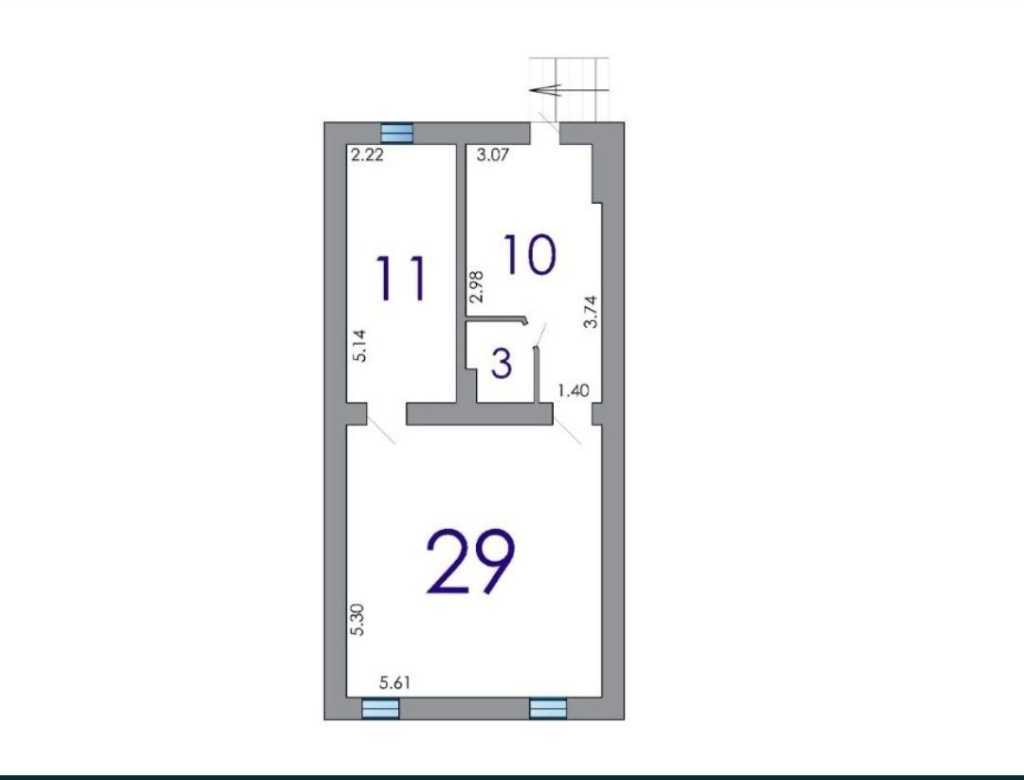 Оренда офісу 100 м², Воровского, 5а