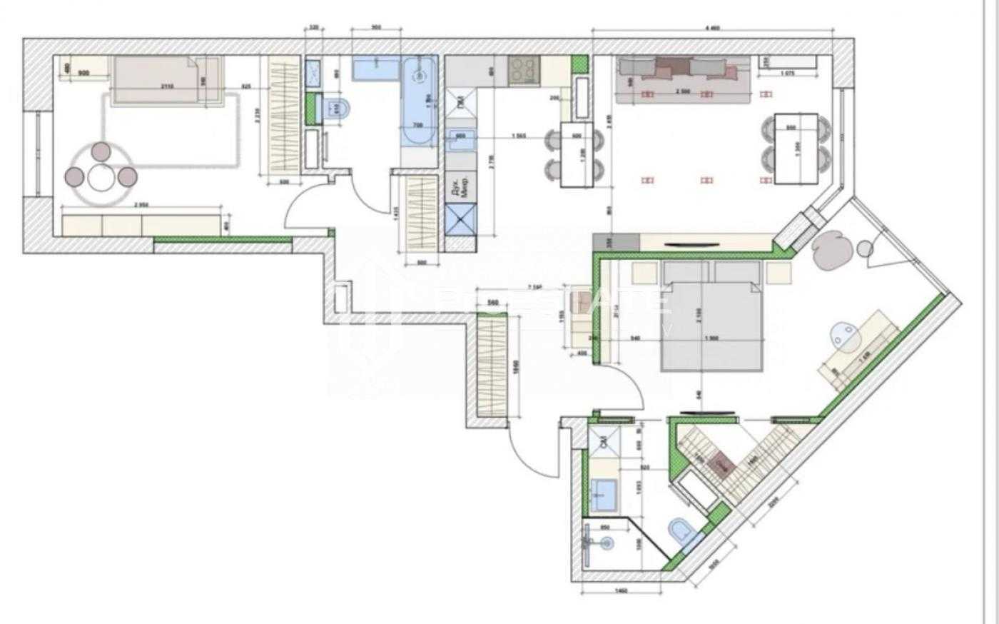 Продаж 2-кімнатної квартири 82 м², Вишгородська вул., 45/4