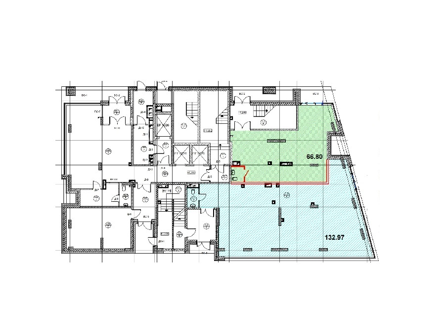 Оренда торговельного приміщення 67 м², Миколи Бажана просп., 17