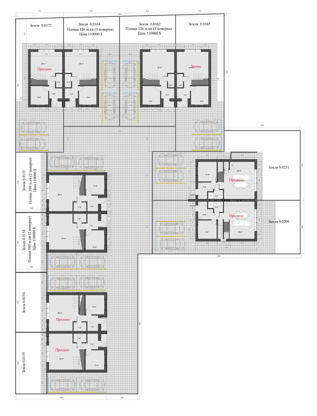 Продажа таунхауса 120 м²