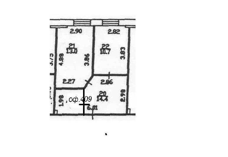 Аренда офиса 42.5 м², Викентия Хвойки ул., 21