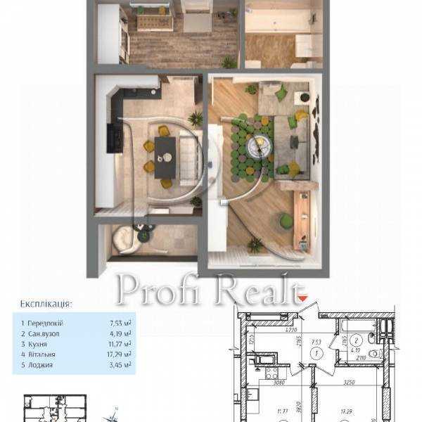 Продаж 1-кімнатної квартири 45 м², Глибочицька вул., 25
