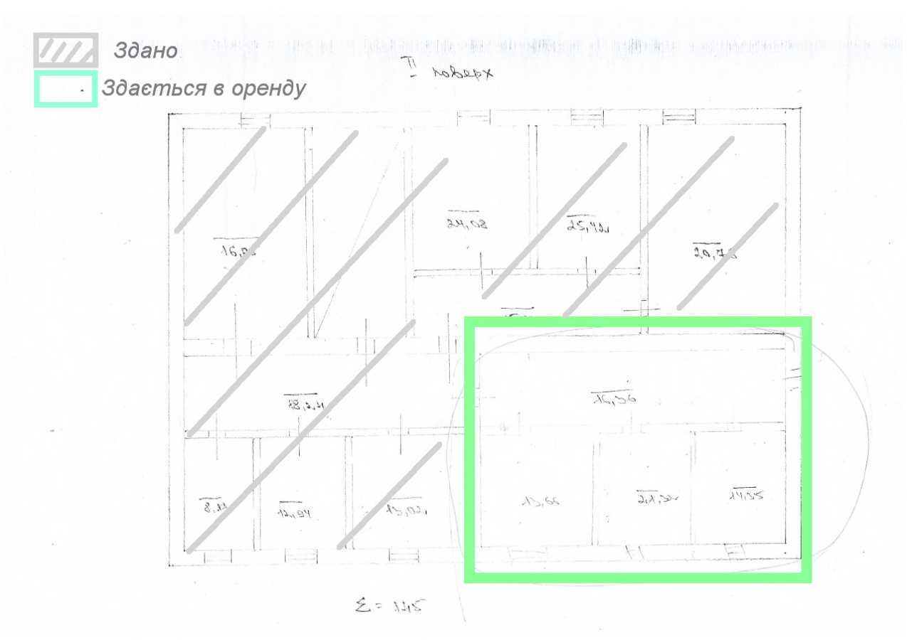 Аренда офиса 228 м², Иоанна Павла II ул.